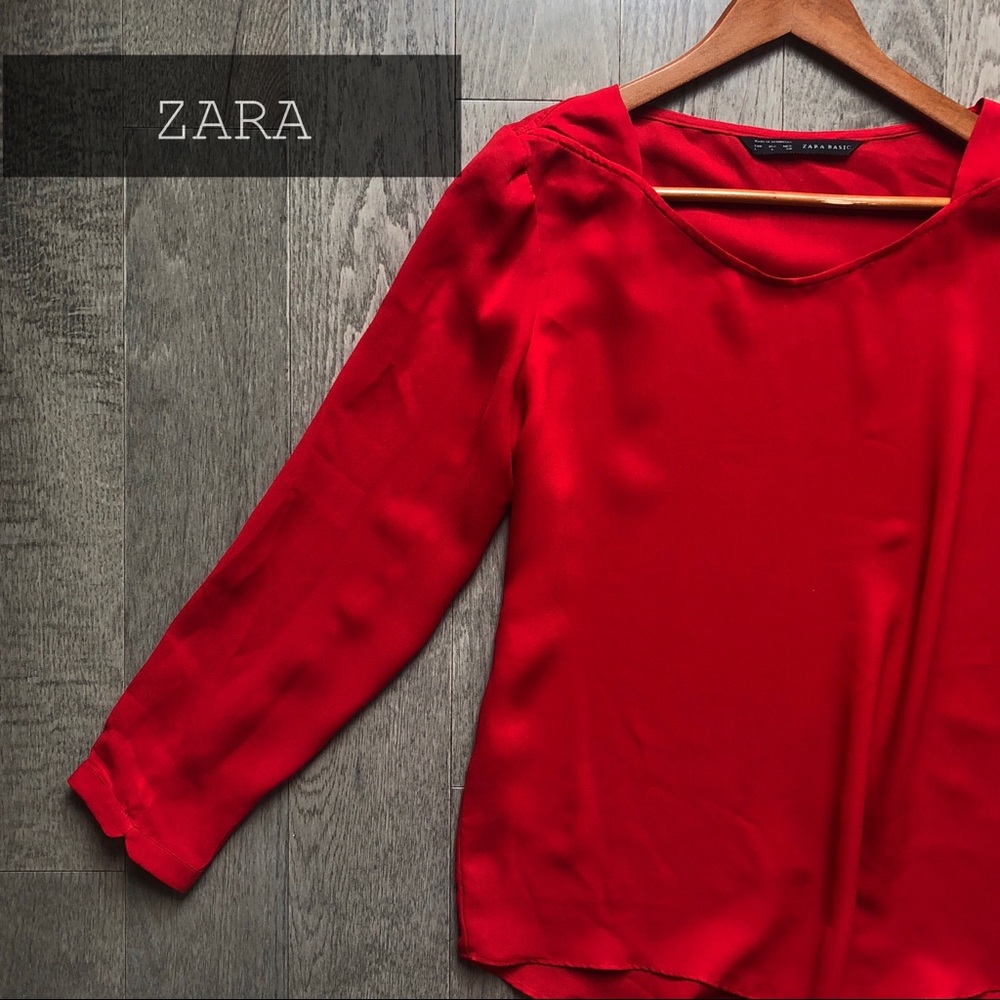 🚫Sold🚫ZARA Basics Blouse